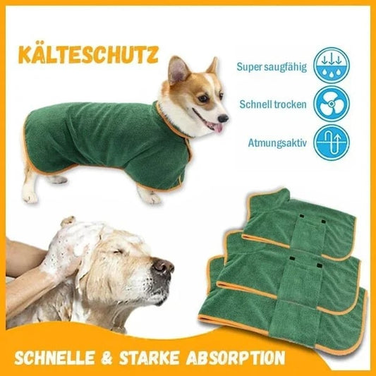 🔥3 kaufen, 20% Rabatt🔥🐶Super saugfähiger Bademantel für Haustiere